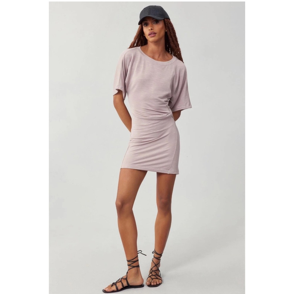 Anthropologie Daily Practice Side Twist Tee Tshirt Dress 3X
